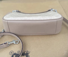 Coach Teri Shoulder Bag in Signature Canvas Light Khaki