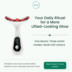 7-in-1 Face & Neck LED Light Sculpting EMS Microcurrent & Thermal Contour Beauty Device
