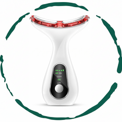 7-in-1 Face & Neck LED Light Sculpting EMS Microcurrent & Thermal Contour Beauty Device