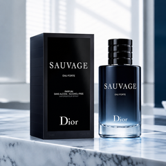Dior Sauvage Eau Forte الکحل فری پرفیوم سپرے فار مین 3.4 oz / 100ml نیو سیلڈ